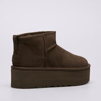 Damskie buty UGG CLASSIC ULTRA MINI PLATFORM 1135092-bcdr kolor brązowy