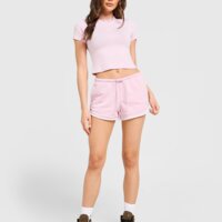 Koszulka damska JORDAN T-SHIRT ESSENTIALS LOGO ii9928-676 kolor różowy
