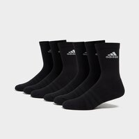 Damskie skarpetki ADIDAS 6 PACK BADGE OF SPORT CUSHIONED CREW SOCKS  dz9354 kolor czarny