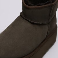 Damskie buty EMU AUSTRALIA STINGER MICRO FLATFORM w13082chocolate kolor brązowy