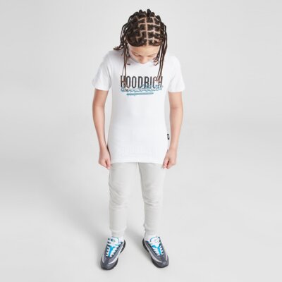 HOODRICH T-SHIRT SPLAT TEE WHT/BLU