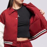 Damska kurtka przejściowa JORDAN KURTKA W J BRK VARSITY JKT FILL hv0403-677 kolor bordowy