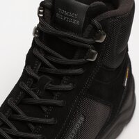 Męskie buty TOMMY HILFIGER CORE W MIX CORDURA HYBRID BOOT fm0fm04807bds kolor czarny