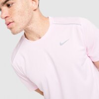 Koszulka męska NIKE T-SHIRT NK DF MILER iu4783-663 kolor różowy