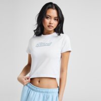 Koszulka damska HOODRICH T-SHIRT DENIM BABY T WHT/BLU hw01250323 kolor biały