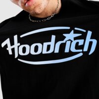 Koszulka męska HOODRICH T-SHIRT CURVE TEE BLK/BLU hr04250335 kolor czarny