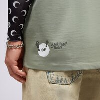 Koszulka damska S.NOW JOB SIZEER T SHIRT “BLANK PAGE”-OLIVE si123tsu50003 kolor zielony