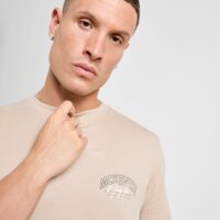 Koszulka męska MCKENZIE T-SHIRT SCRIPT TEE TPE-STP mcktm16904712 kolor beżowy