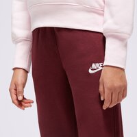Spodnie dziecięce NIKE SPODNIE K NSW CLUB FLC JGGR LBR BOY fd3008-681 kolor bordowy