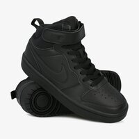 Buty dziecięce NIKE COURT BOROUGH MID 2 cd7782-001 kolor czarny