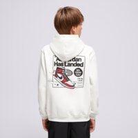 Bluza dziecięca JORDAN BLUZA Z KAPTUREM LANDED B 95f281-782 kolor biały