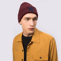 Męska czapka zimowa NEW ERA CZAPKA LE BEANIE NYY MRN 60292606 kolor bordowy