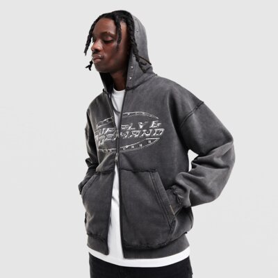 SUPPLY&DEMAND BLUZA ROZPINANA Z KAPTUREM TUSCAN