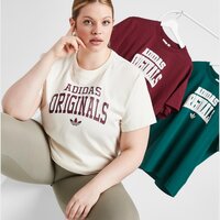 Koszulka damska ADIDAS T-SHIRT V'SITY TEE OWHT/BRG TEE ii8449 kolor biały
