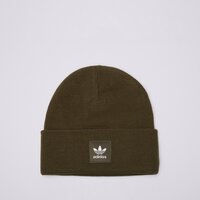 Damska czapka zimowa ADIDAS CZAPKA AC CUFF KNIT iy7030 kolor zielony