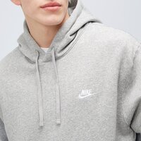 NIKE BLUZA Z KAPTUREM SPORTSWEAR CLUB FLEECE bv2654-063 kolor szary