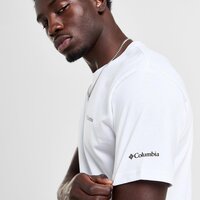 Koszulka męska COLUMBIA T-SHIRT FELSPAR TEE WHT cmatm10133010 kolor biały