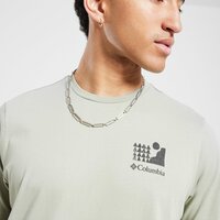 Koszulka męska COLUMBIA T-SHIRT EXPLORERS CANYON™ BACK SS TEE 2036451348 kolor czarny