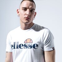 Koszulka męska ELLESSE T-SHIRT SL PRADO WHT shc07405908 kolor biały