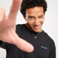 Koszulka męska COLUMBIA LONGSLEEVE EXPLORERS CANYON™ LONG SLEEVE 2054553-008 kolor czarny