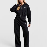 Damska bluza NIKE BLUZA ROZPINANA Z KAPTUREM W NSW PHNX FLC CRP hv2426-010 kolor czarny