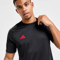 Koszulka męska ADIDAS T-SHIRT TIRO TEE BLK/RED ji8912 kolor czarny