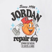 Koszulka dziecięca JORDAN T-SHIRT JDB MJS REPAIR SHOP SS TEE BOY 95g220-001 kolor biały