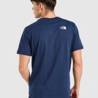 Koszulka męska THE NORTH FACE T-SHIRT M SMALL BOX REGULAR SS TEE nf0a8gxp92a1 kolor granatowy