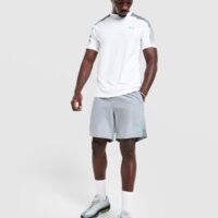 Koszulka męska UNDER ARMOUR T-SHIRT TECH FADE T WHT/GRN 6007964-100 kolor biały