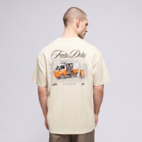Koszulka męska NIKE T-SHIRT NSW LSE CAFE SWOOSH VAN ih1157-229 kolor beżowy