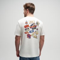 Koszulka męska TIMBERLAND T-SHIRT MAGNET BACK GRAPHIC TEE tb0a5mnvcm91 kolor biały