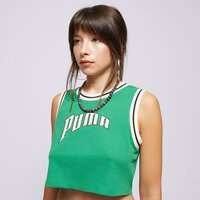 Koszulka damska PUMA T-SHIRT GRAPHIC CROPPED 62502486 kolor zielony