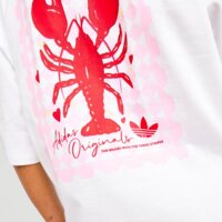 Koszulka damska ADIDAS T-SHIRT LOBSTER GFX lf3274 kolor biały