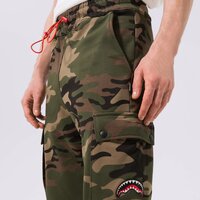 Spodnie męskie SPRAYGROUND SPODNIE CAMO CARGO PANTS sp216 kolor multicolor