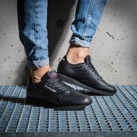 Męskie buty REEBOK CLASSIC LEATHER 100008494 kolor czarny