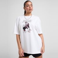 Koszulka damska T SHIRT W JORDAN SS GFX OS TEE WHITE fn5703-100 kolor biały