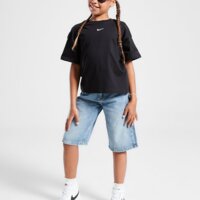 Koszulka dziecięca NIKE T-SHIRT NSW BOXY ESSNTL LBR G fz5559-010 kolor czarny