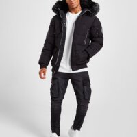 Męska kurtka zimowa SUPPLY & DEMAND KURTKA ORION SHT PARKA BLK suptm16112 kolor czarny