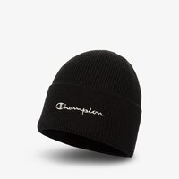 Damska czapka zimowa CHAMPION CZAPKA UNISEX KNITTED CAP 805668kk001 kolor czarny