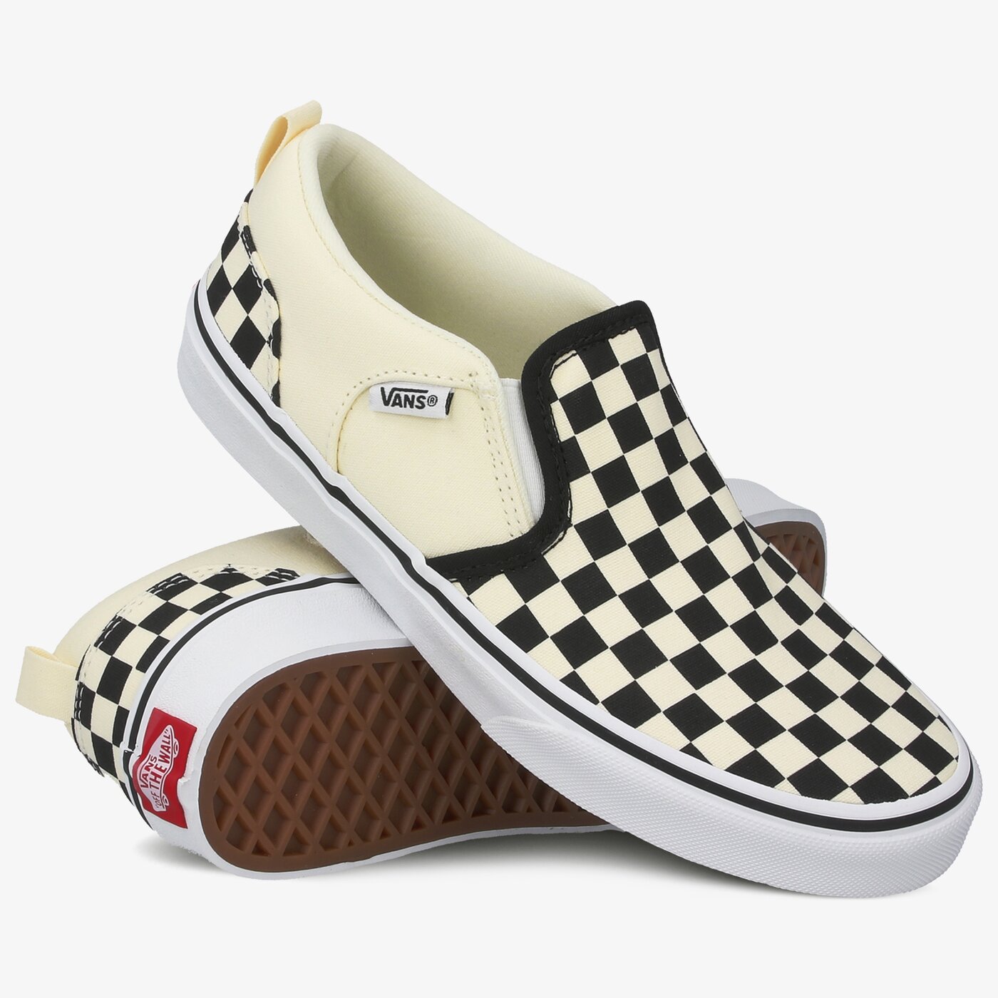 VANS YT ASHER (VN000VH0IPD1) kolor CZARNY Dziecięce Buty lifestyle