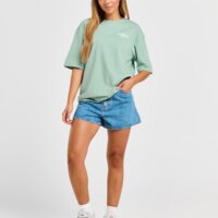 Koszulka damska ADIDAS T-SHIRT SPORT CLUB T GRN/WH jh1255 kolor zielony