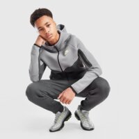 Bluza dziecięca NIKE BLUZA ROZPINANA Z KAPTUREM B NSW TECH FLEECE hv5867-015 kolor szary