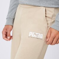 Męskie spodenki PUMA SZORTY KEY GRAPHIC SWEAT SHORTS 10" 67764582 kolor brązowy