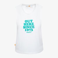 Koszulka damska TIMBERLAND T-SHIRT OUT HERE TANK TOP tb0a6aqw1001 kolor biały