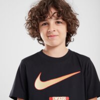 Koszulka dziecięca NIKE T-SHIRT BRNDMRK4 TEE BLK B fz5133-010 kolor czarny