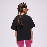 Koszulka dziecięca NIKE T SHIRT G NSW TEE BOXY METALLIC HBR GIRL fj6785-010 kolor czarny