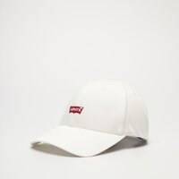 Damska  czapka z daszkiem LEVI'S CZAPKA HOUSEMARK FLEXFIT CAP d7723-0001 kolor biały