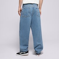 VANS SPODNIE CHECK-5 BAGGY DENIM vn0008nacdx1 kolor niebieski
