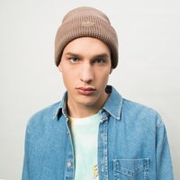 Damska czapka zimowa ADIDAS CZAPKA RIFTA BEANIE hm1775 kolor brązowy