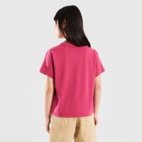 Koszulka dziecięca NIKE T-SHIRT G NSW TEE SS SLIM MOD CROP hf7010-634 kolor różowy